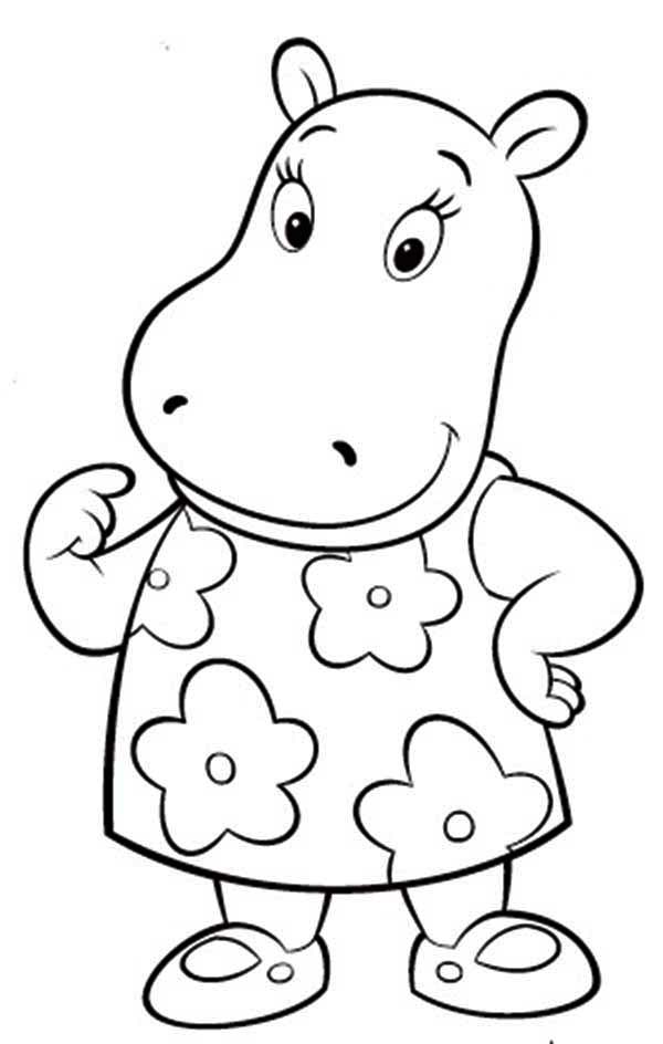 uniqua coloring pages - photo #22