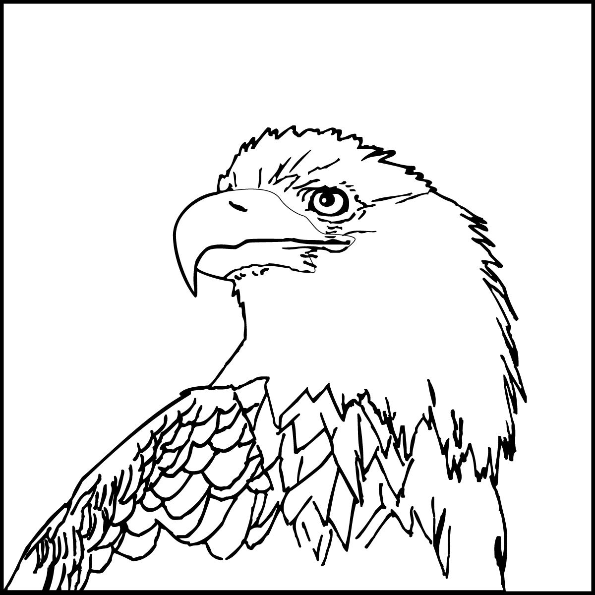 eagle and flag images coloring pages - photo #42