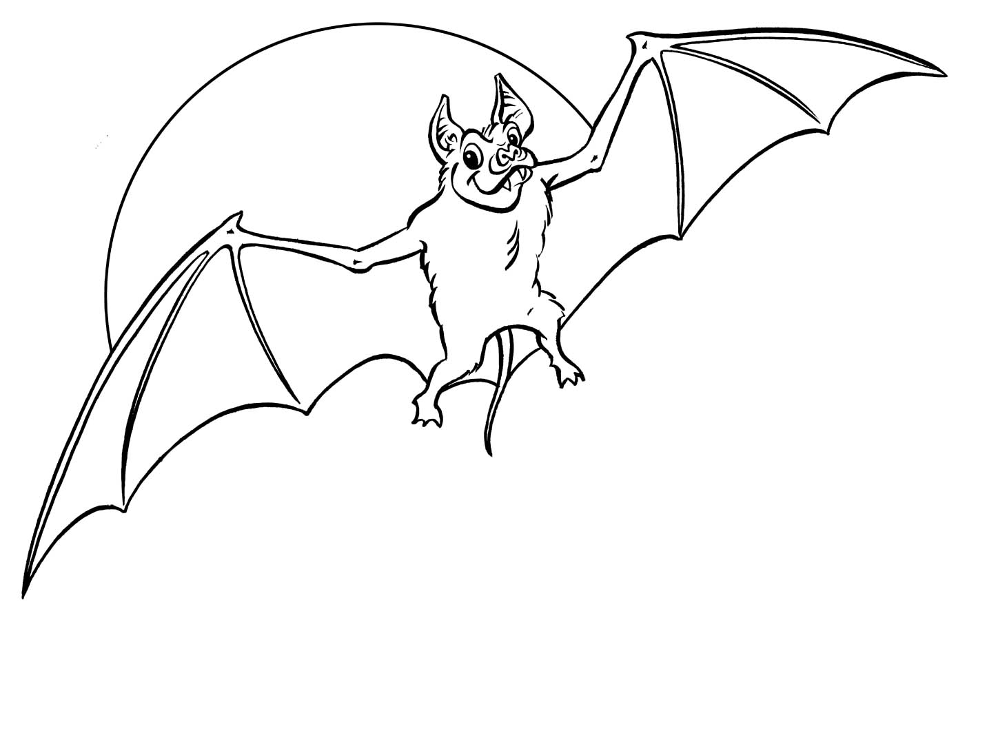 halloween bat coloring pages - photo #21