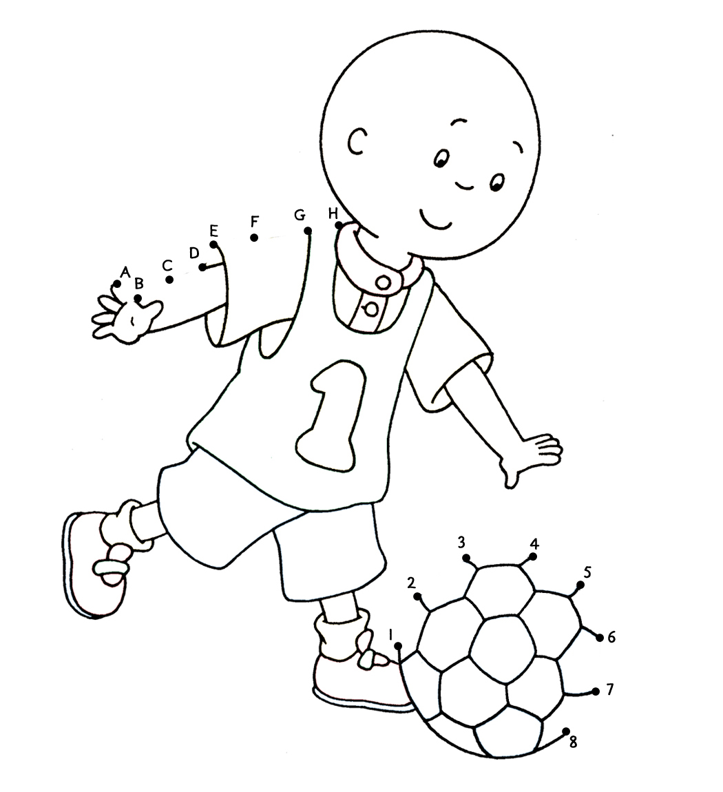caillou printable coloring pages - photo #39