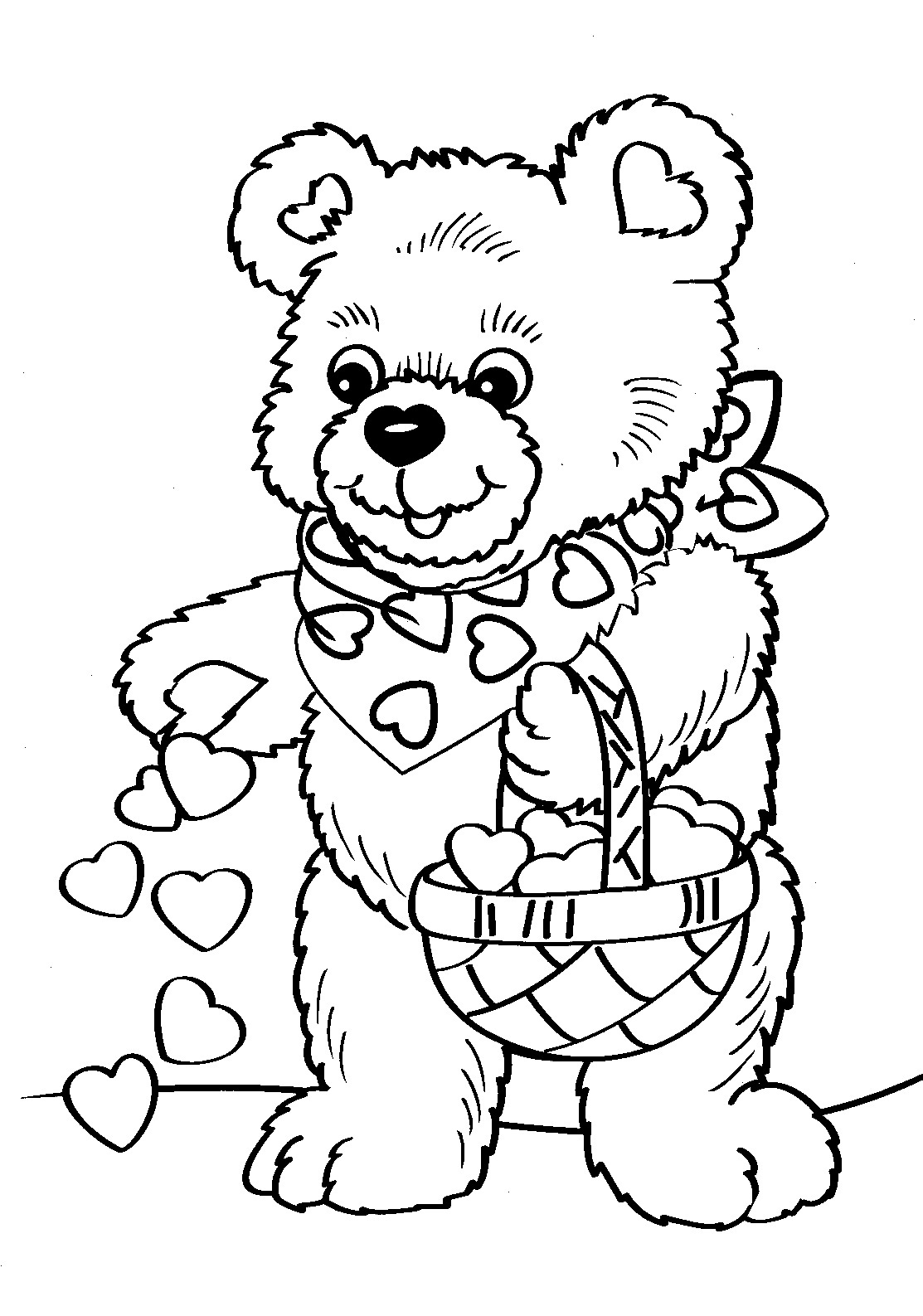 Valentines Day Printables Coloring Pages