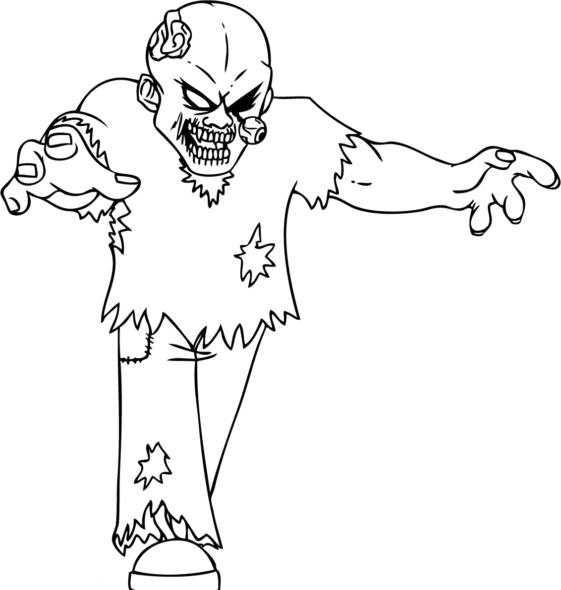halloween black coloring pages - photo #4