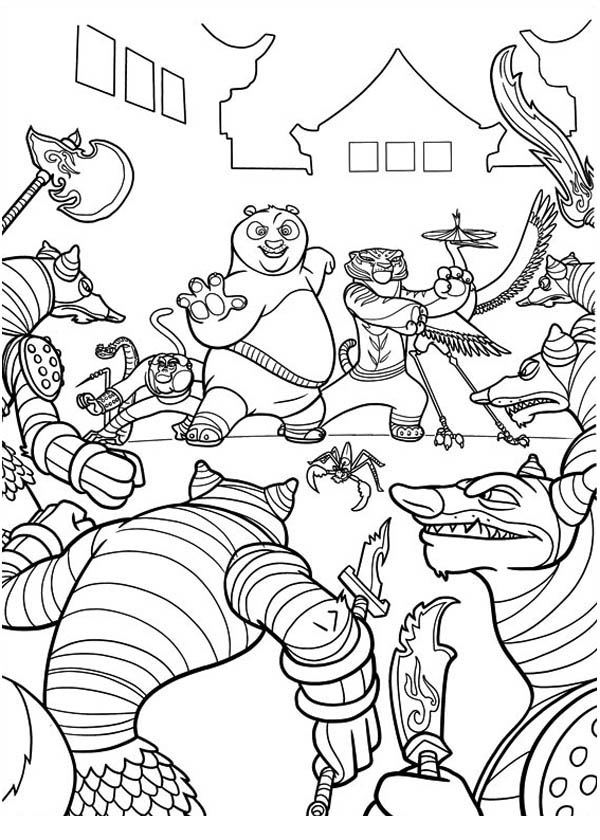 tai lung coloring pages - photo #31
