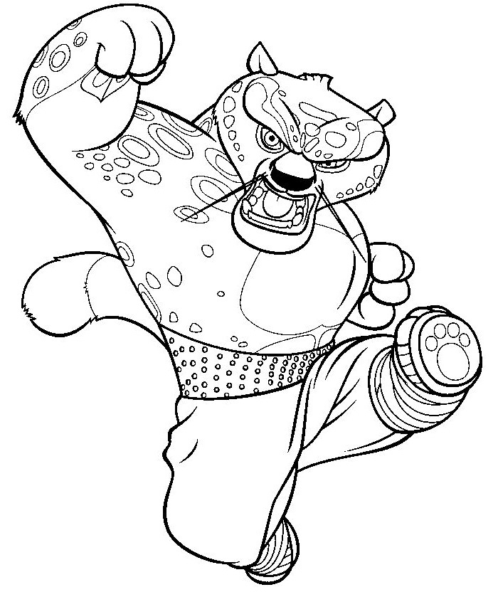 tai lung coloring pages - photo #1