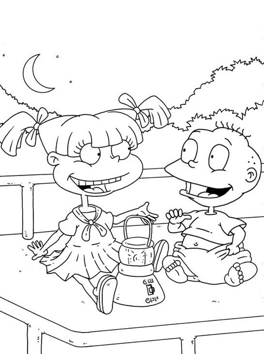 Printable Rugrats Coloring Pages