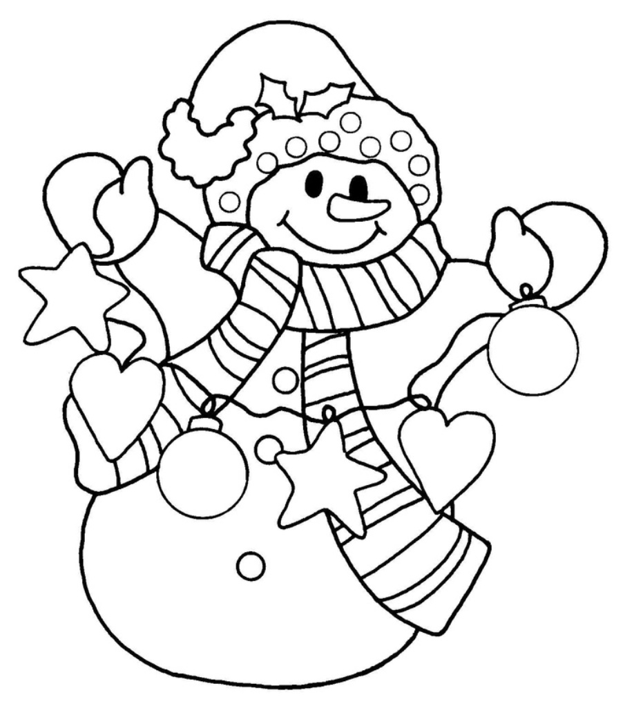 Printable Snowman Coloring Pages  Coloring Me