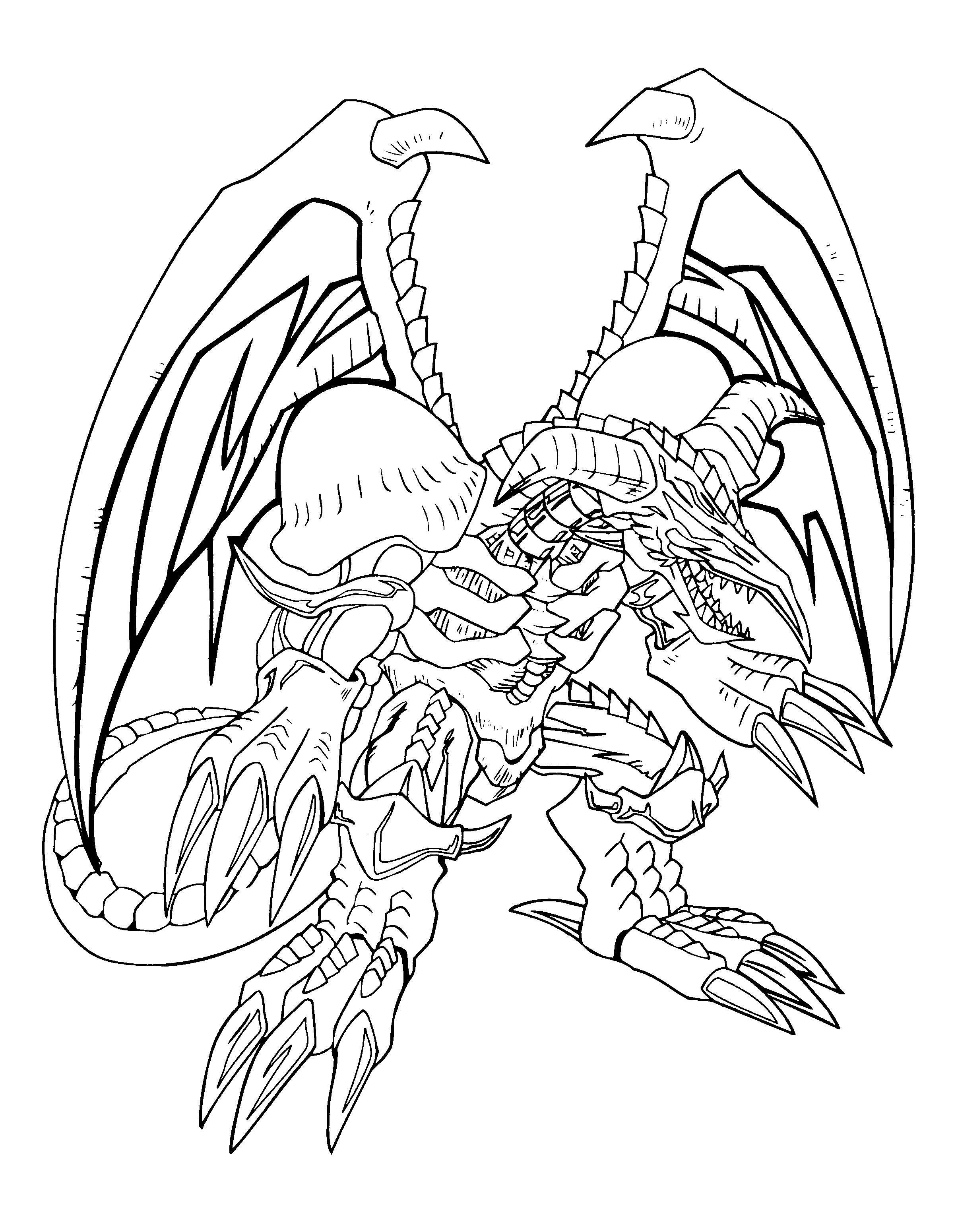 yugioh monsters coloring pages - photo #2