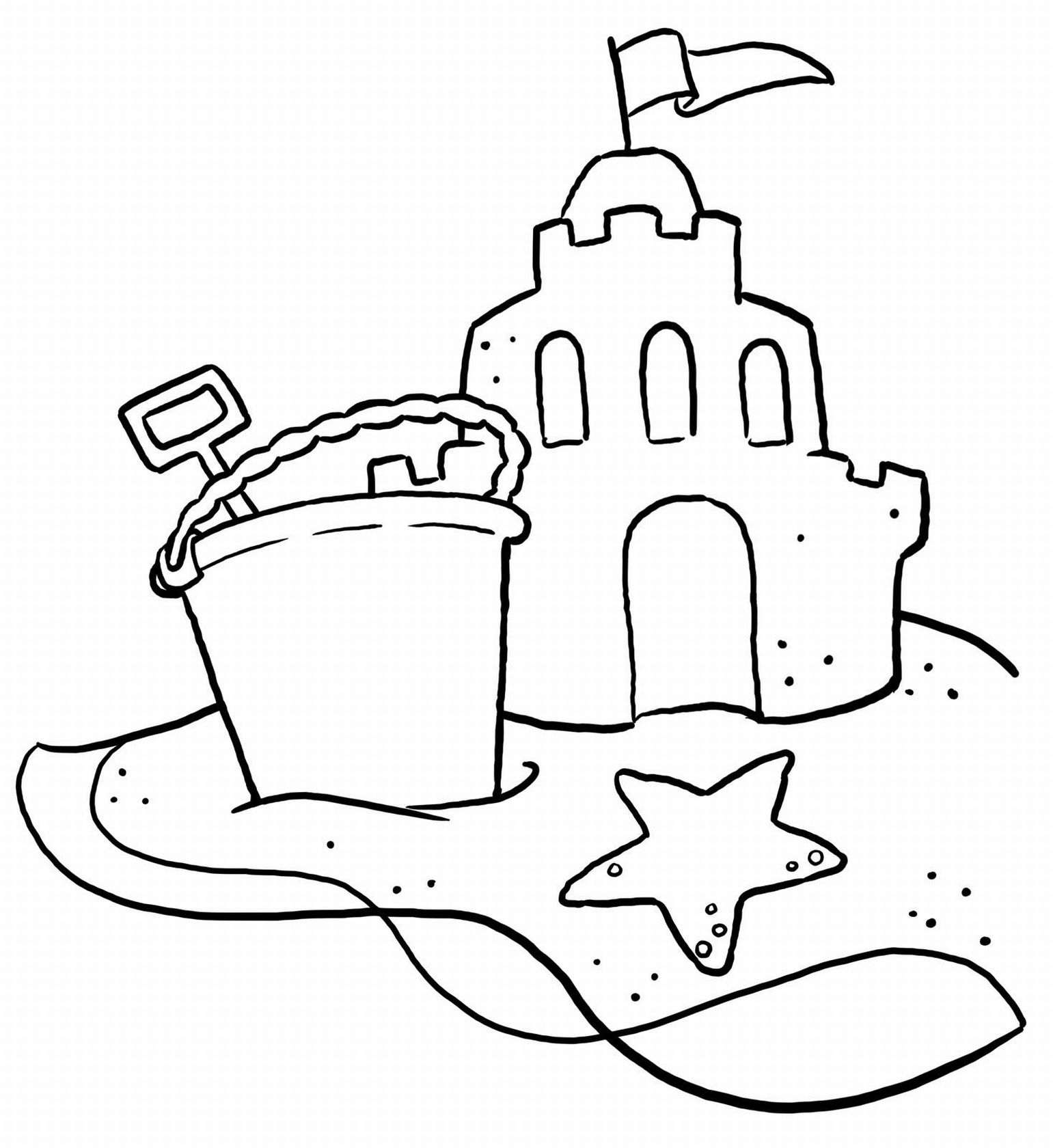 Printable Beach Coloring Pages – ColoringMe.com