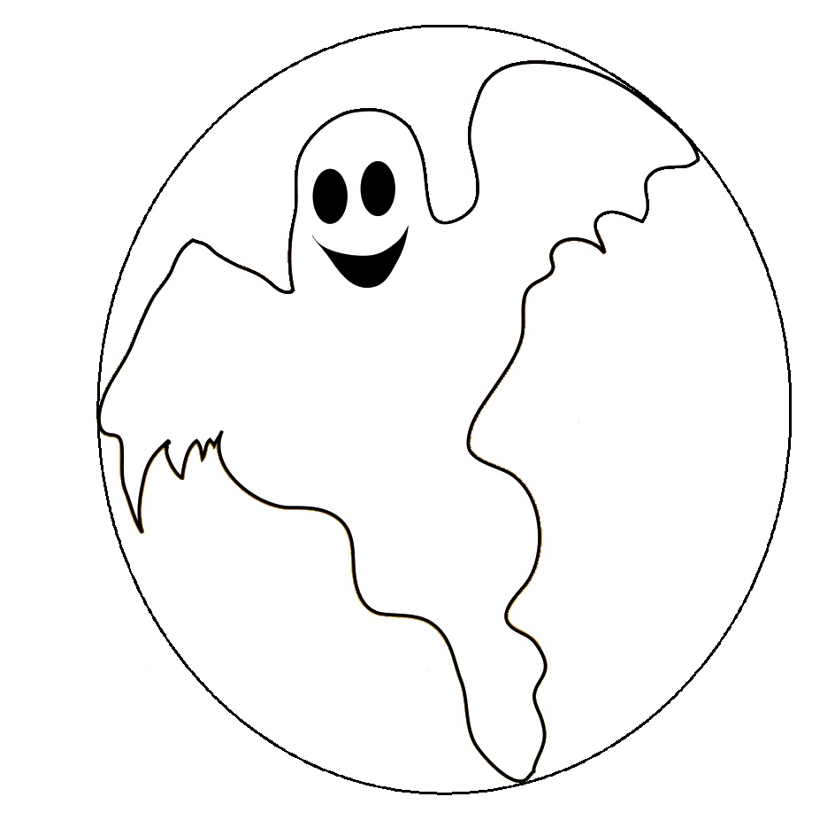 ghosts reading coloring pages - photo #27