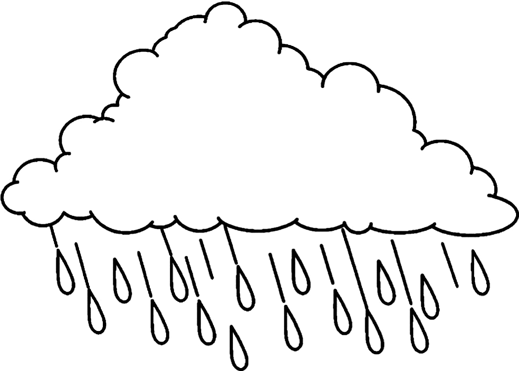 rain coloring pages - photo #2