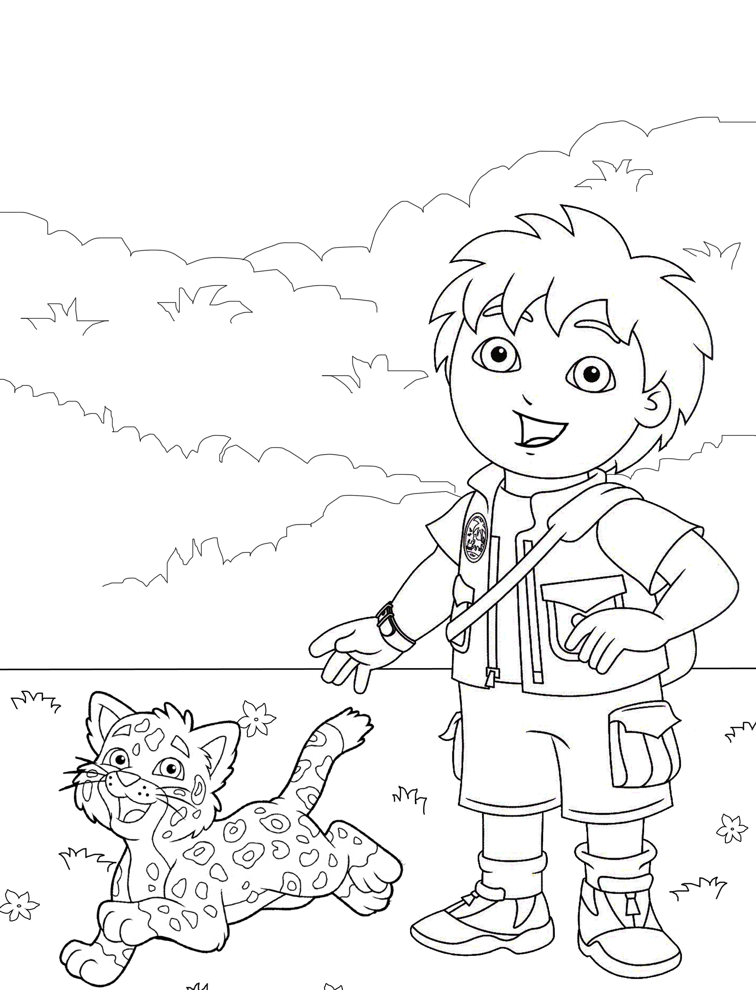 daigo coloring pages - photo #26