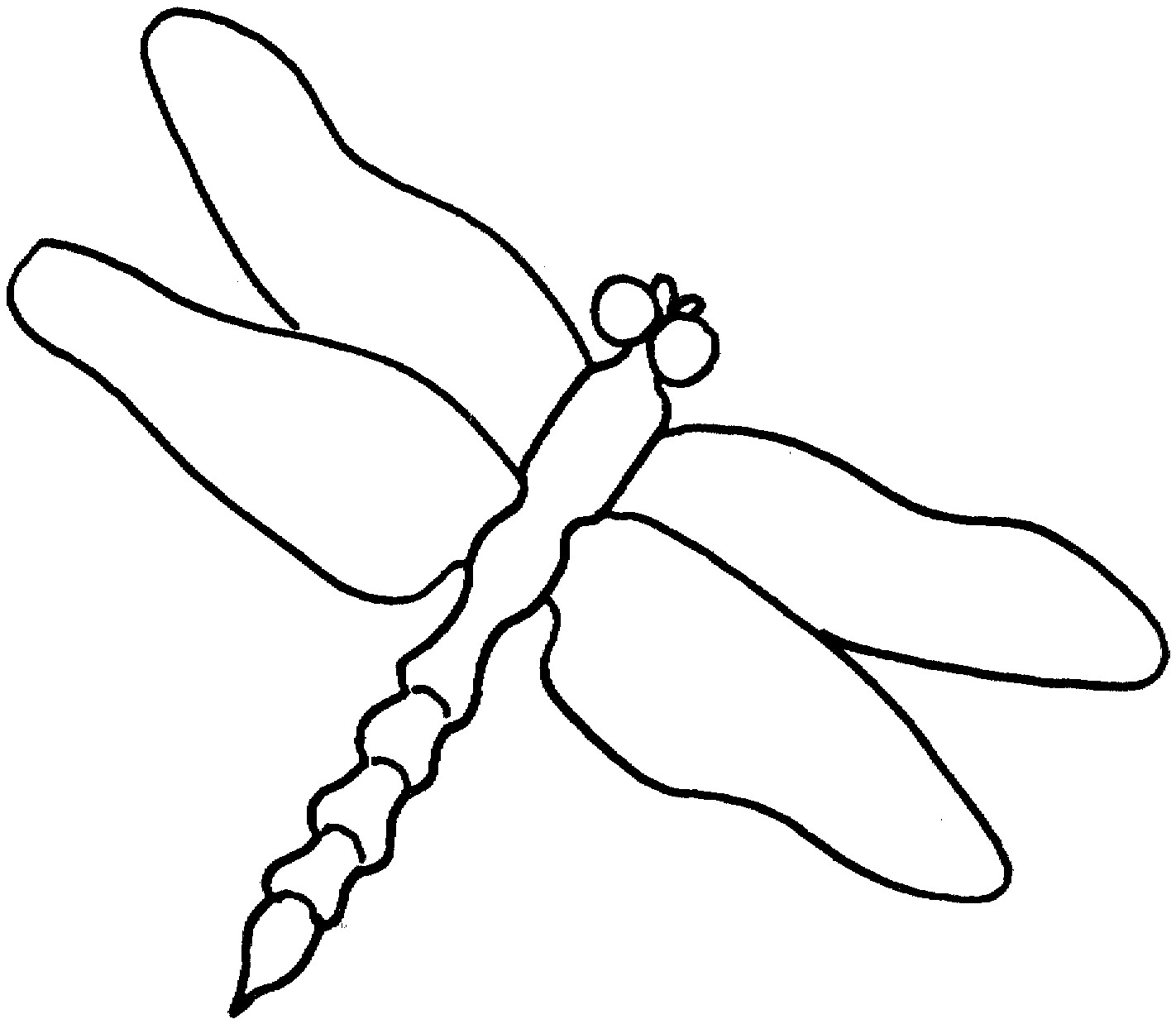 Dragonfly Coloring Pages - Kidsuki