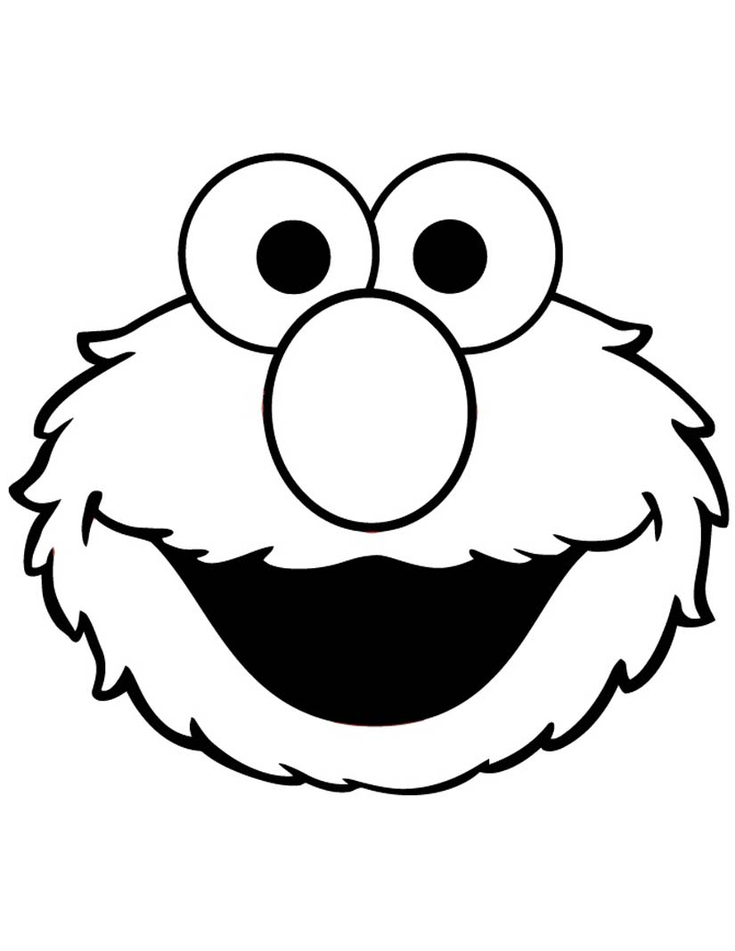baby elmo printable coloring pages - photo #32