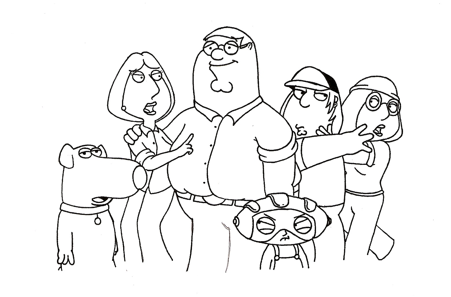family guy coloring pages online - photo #31