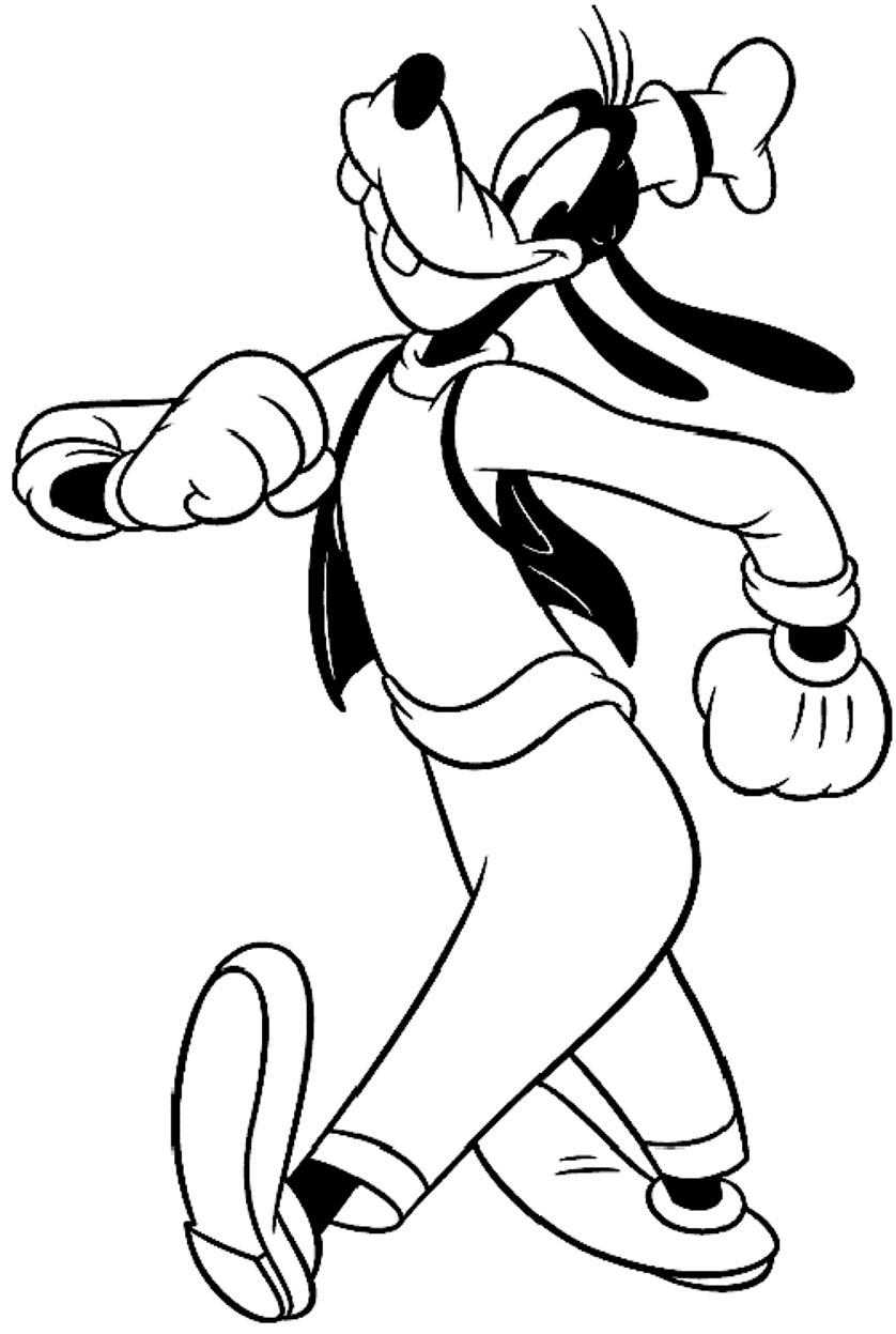 a goofy movie coloring pages - photo #40