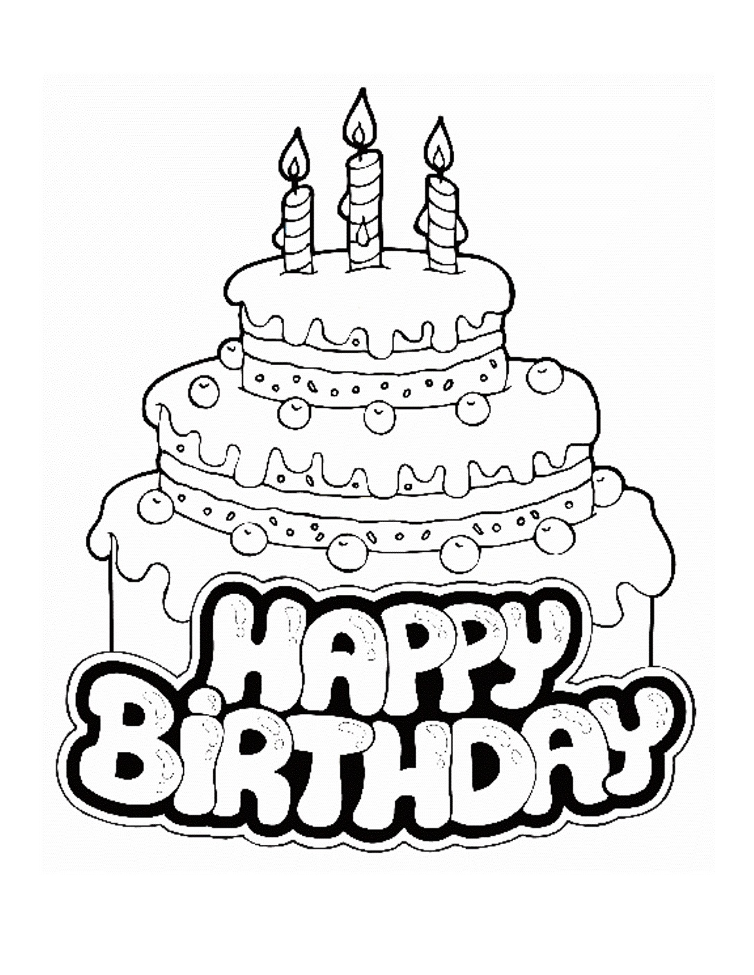 teacher happy birthday coloring pages - photo #31