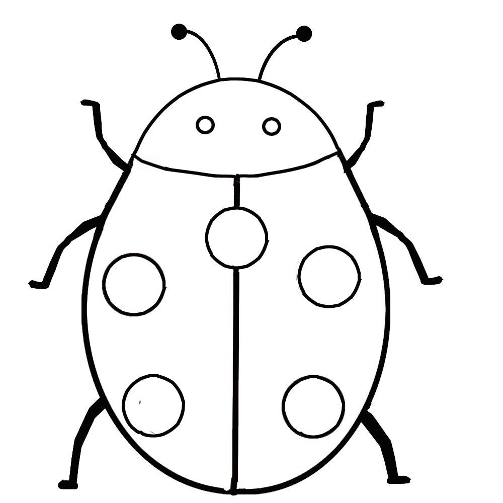 ladybug coloring pages for kids - photo #6