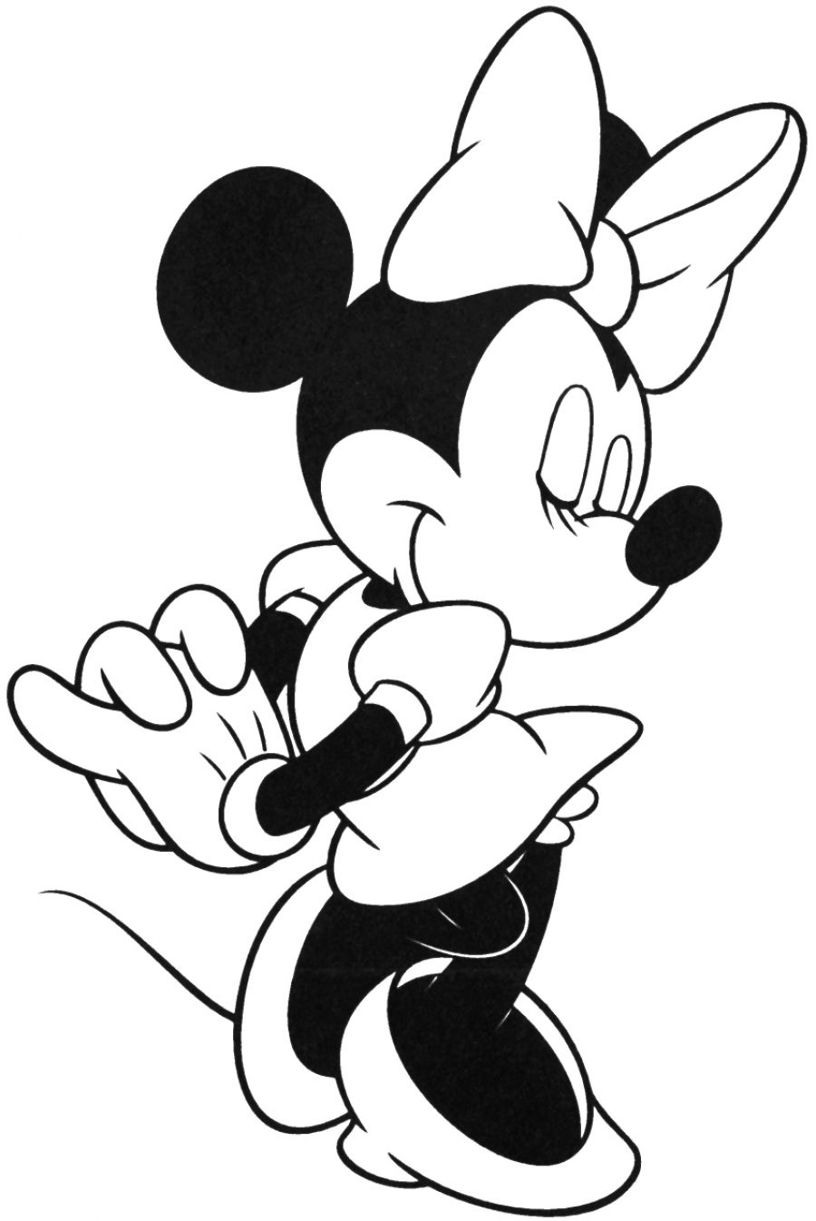 Printable Minnie Mouse Coloring Pages | ColoringMe.com