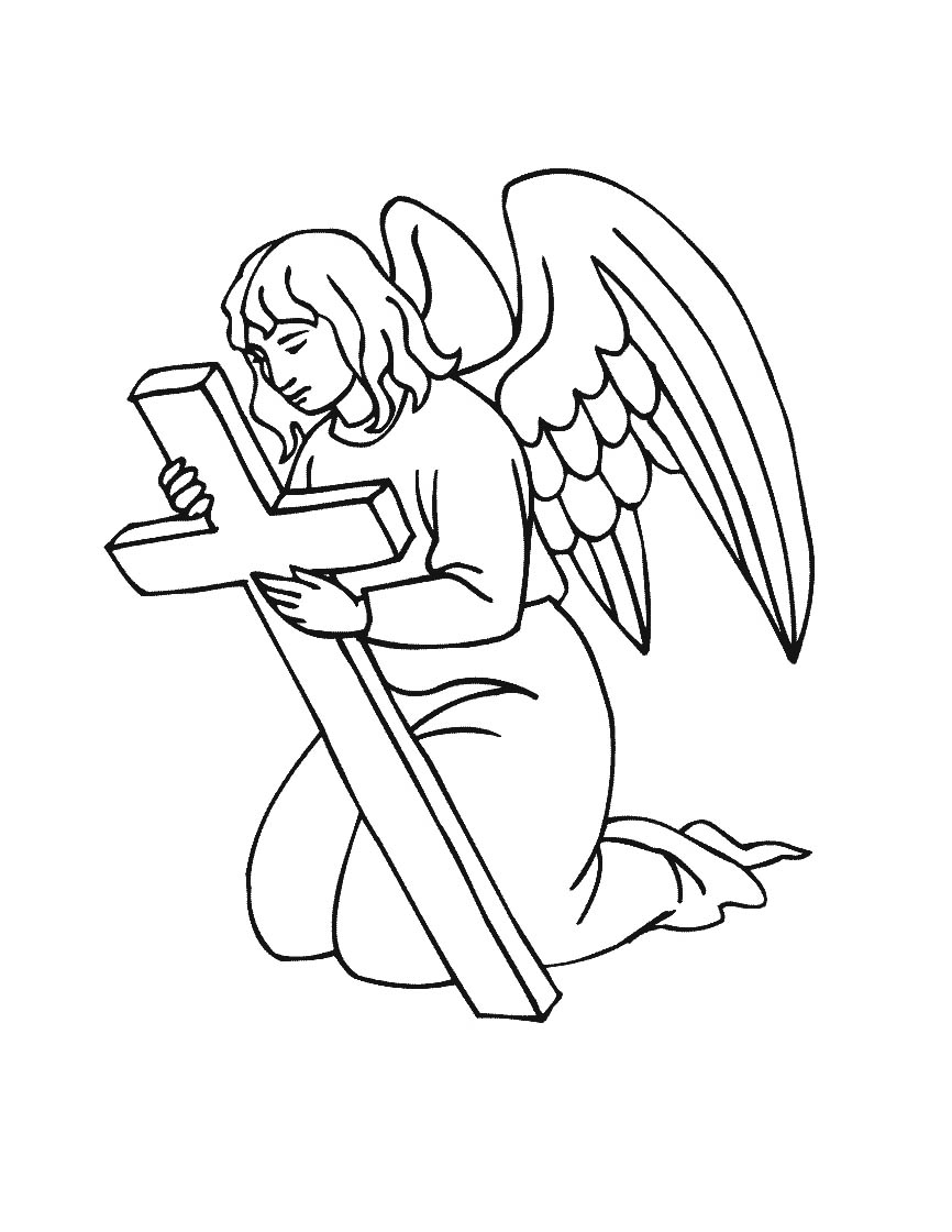 me angel Colouring Pages