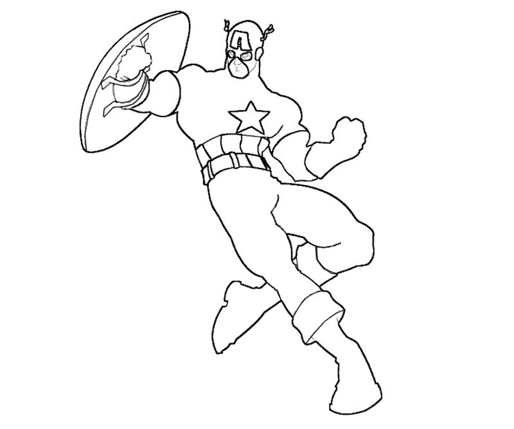 Hulk Face Mask Coloring Pages
