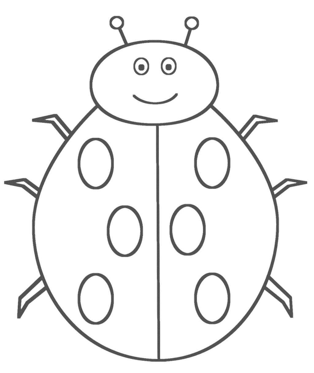 lady bug coloring book pages - photo #5