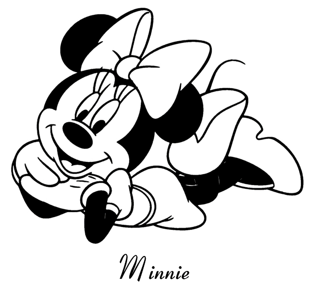 Printable Minnie Mouse Coloring Pages | ColoringMe.com