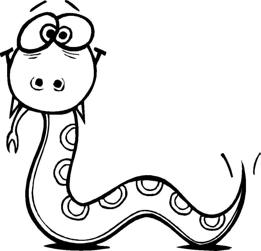 s is for snake coloring pages - photo #24