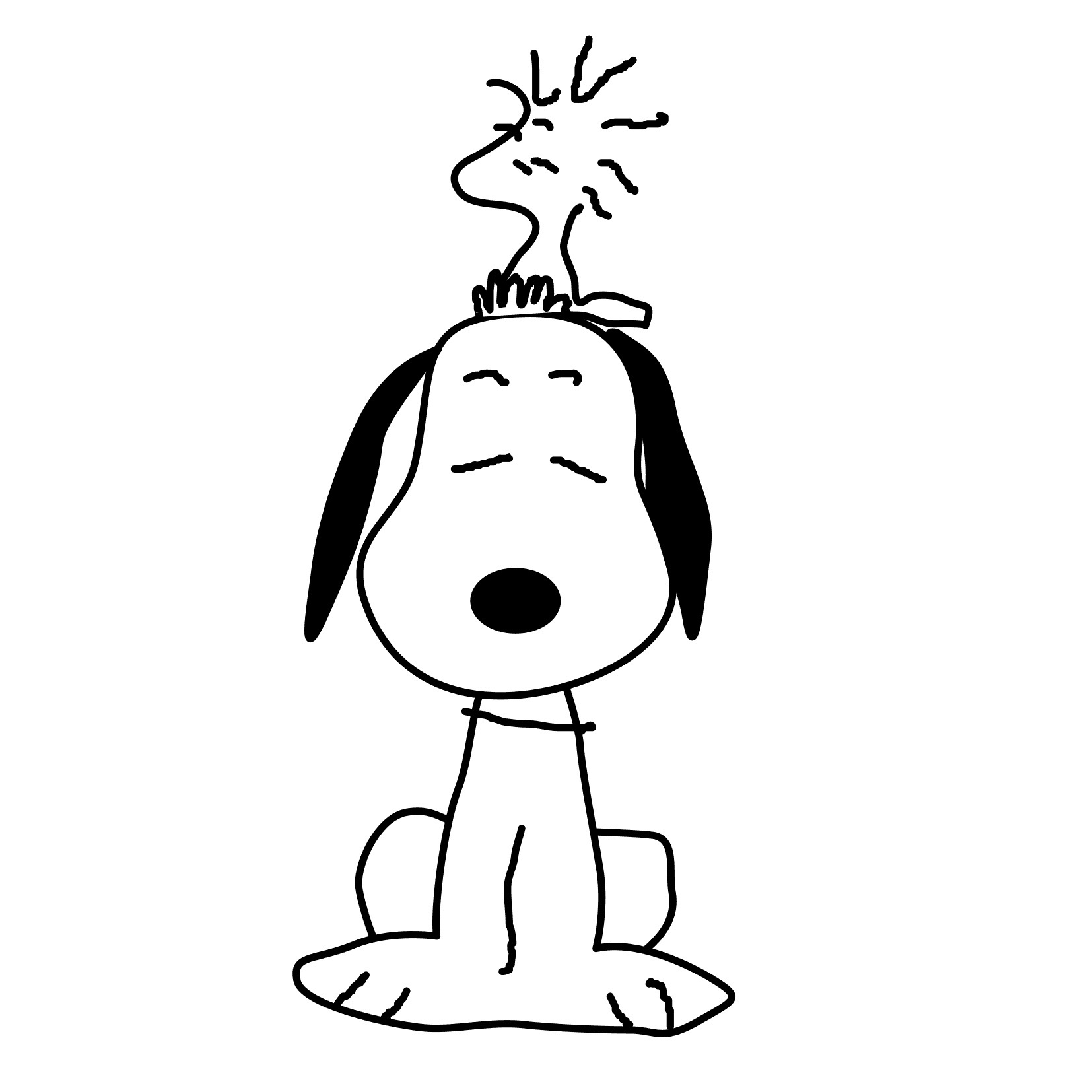 snoopy-coloring-pages-kidsuki