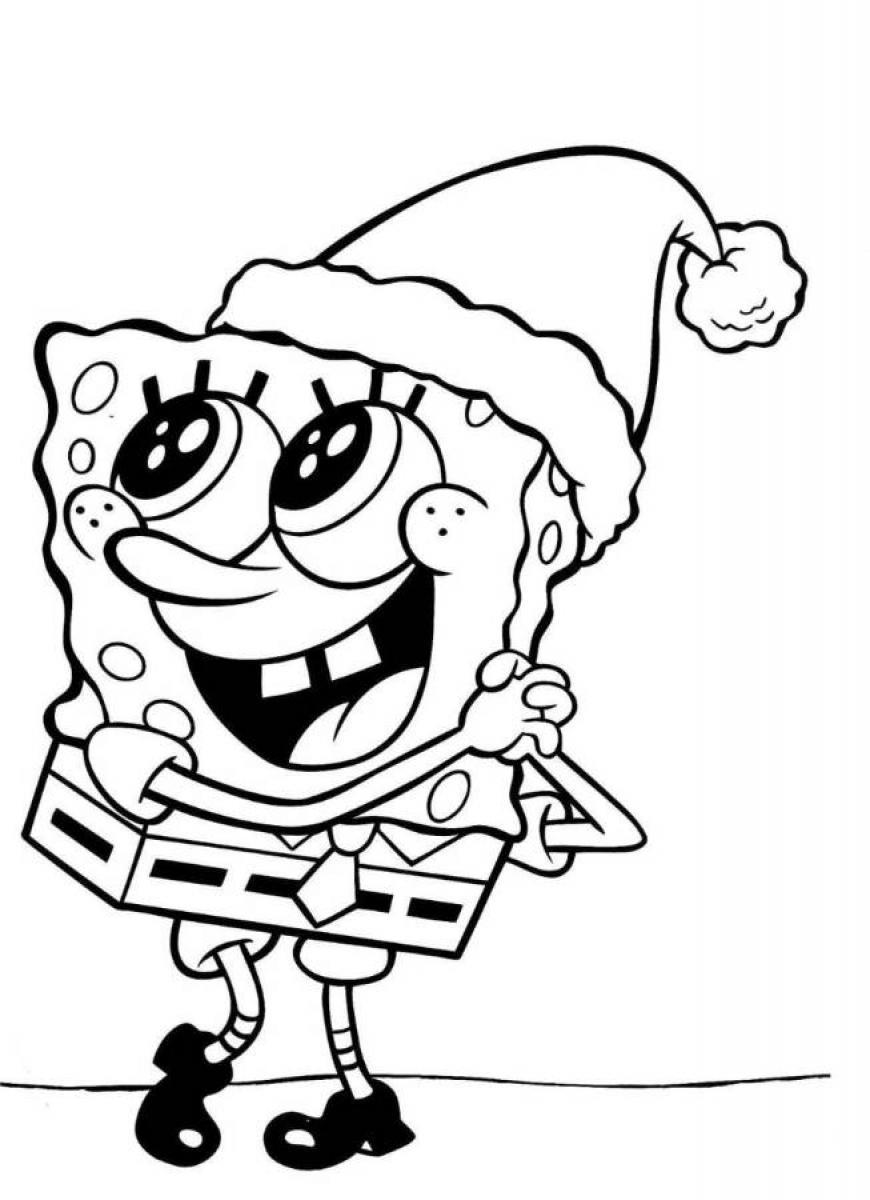 spongebob coloring pages to print - photo #10