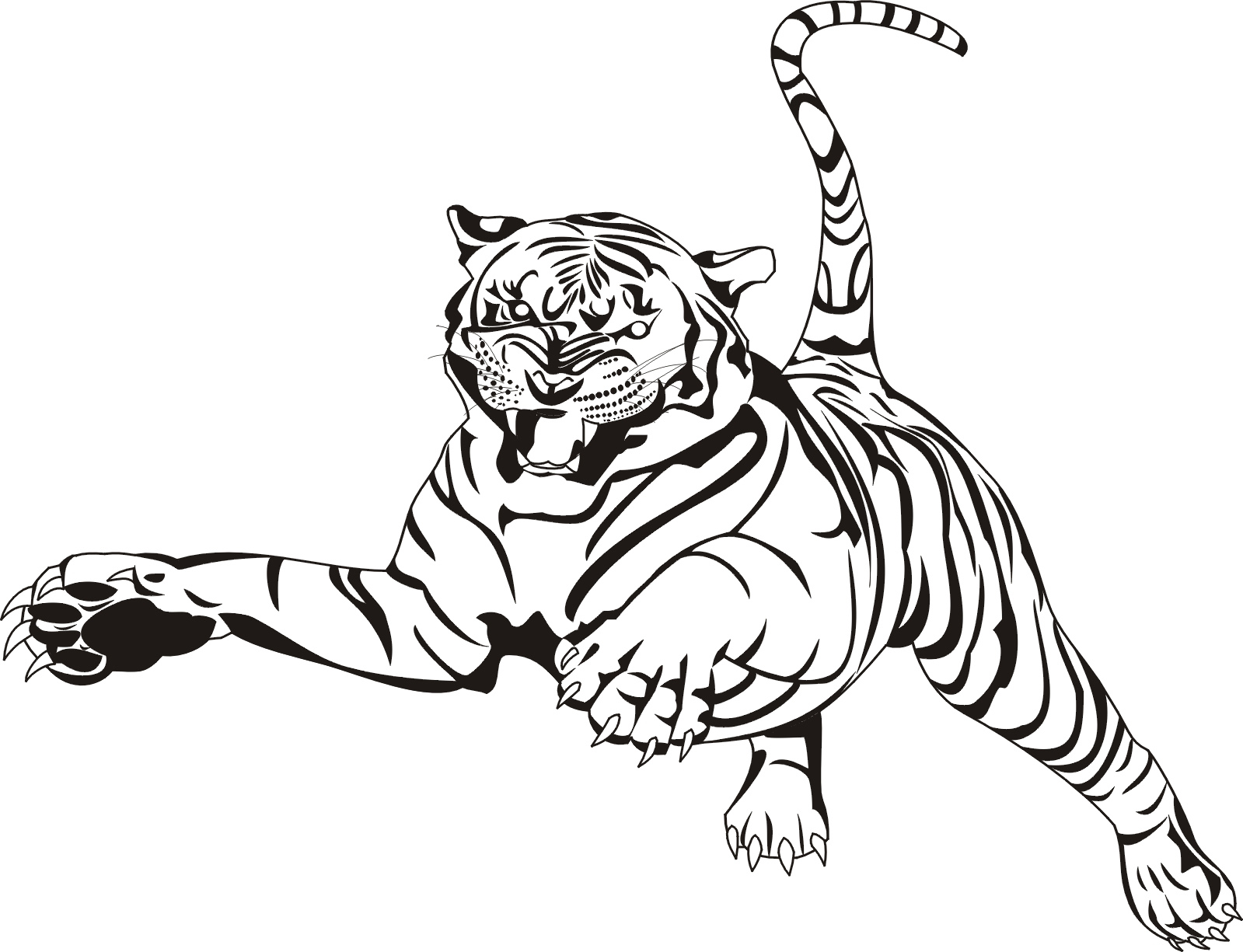 Printable Tiger Coloring Pages | ColoringMe.com