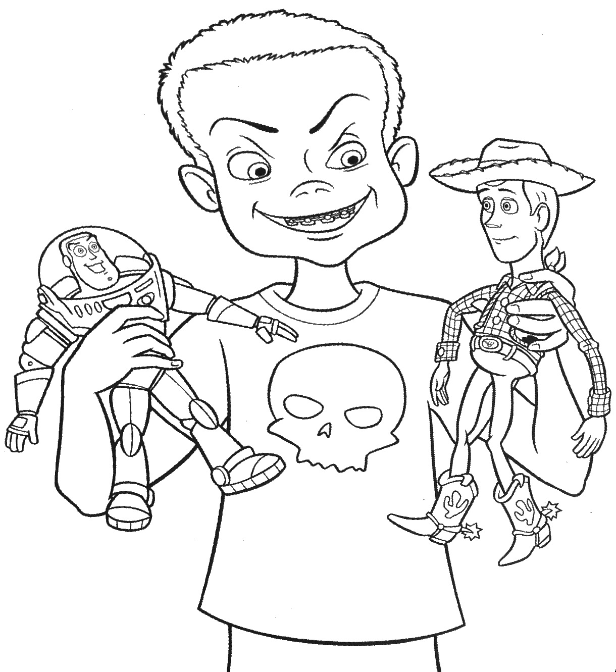 images toy story coloring pages - photo #22