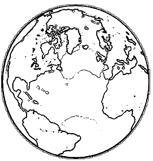 earth coloring pages free - photo #32