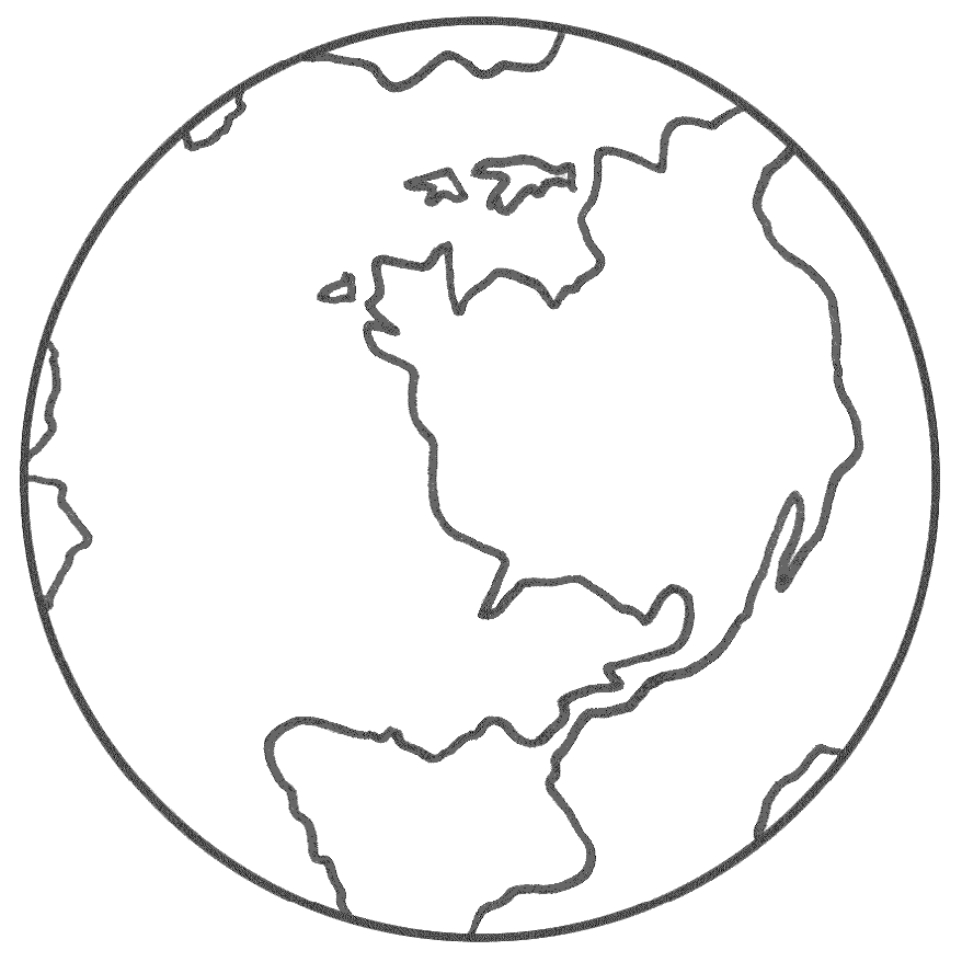 earth coloring pages free printable - photo #8