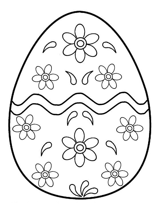 Printable Easter Eggs Coloring Pages  Coloring Me