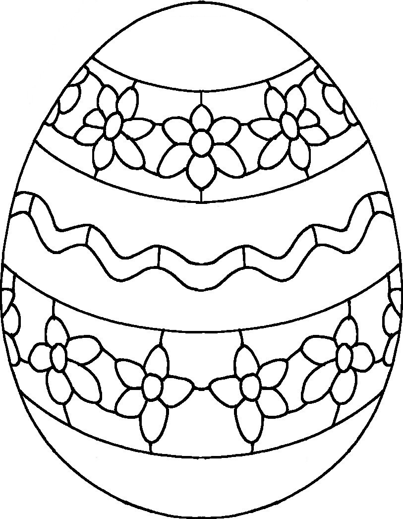 Printable Easter Eggs Coloring Pages  Coloring Me