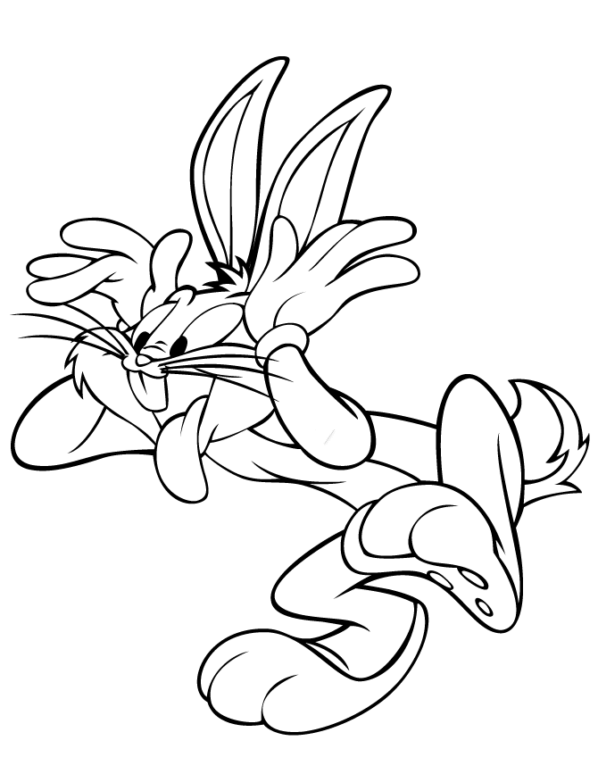 gangster bugs bunny coloring pages - photo #3