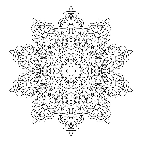 kaleidiscope coloring pages - photo #30