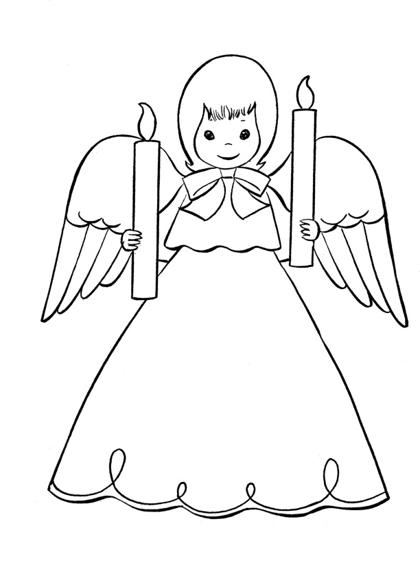 baby angle coloring pages - photo #30