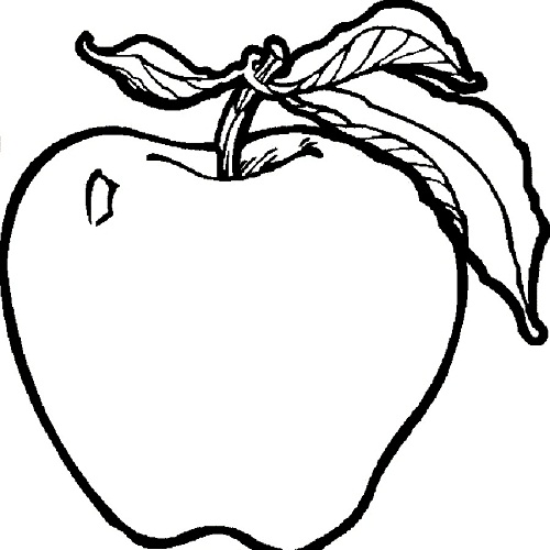 a apple coloring pages - photo #23