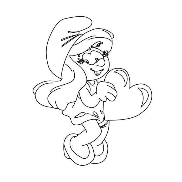 baby smurf printable coloring pages - photo #9
