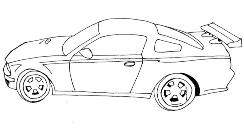 race car coloring pages gibbs racing - photo #47