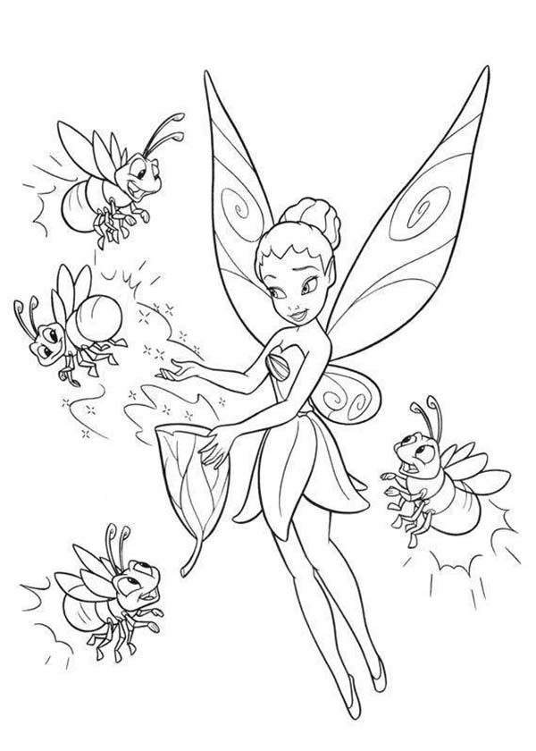 fairy disney coloring pages - photo #15