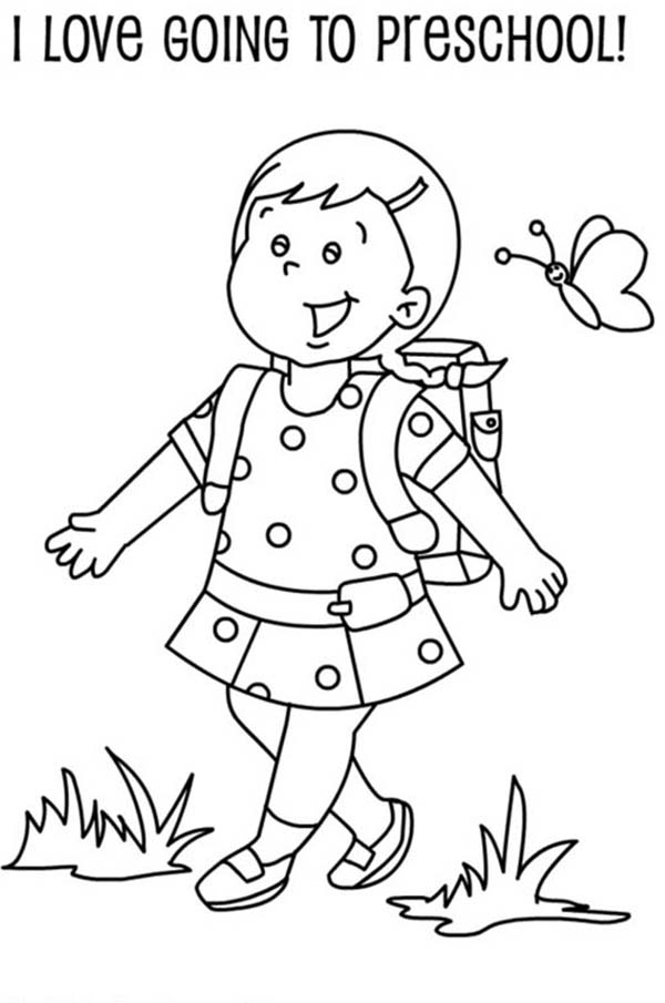 Printable Kindergarten Coloring Pages  Coloring Me