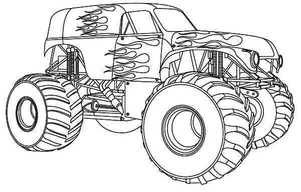 Printable Grave Digger Coloring Pages  Coloring Me