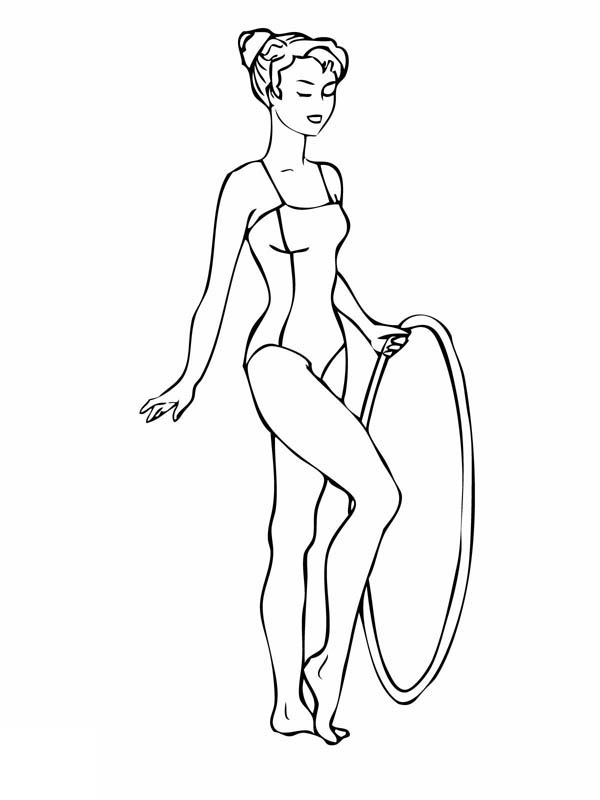 Printable Gymnastics Coloring Pages  Coloring Me