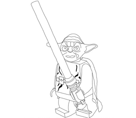 yoda coloring pages free printable - photo #30