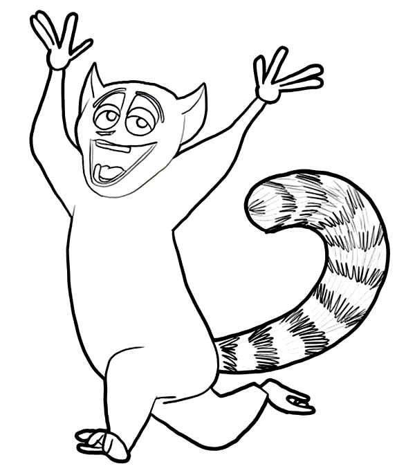 madagscar coloring pages - photo #29