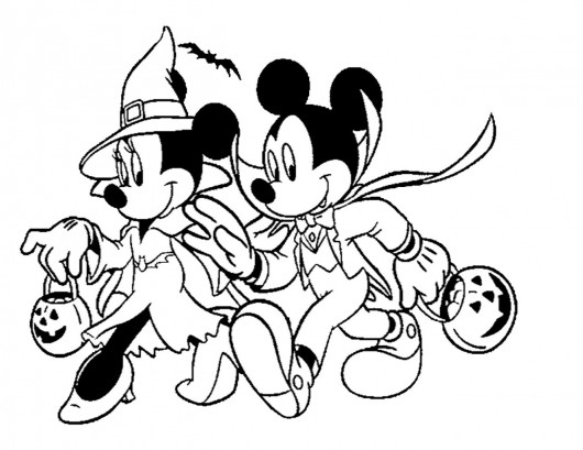 kaboose coloring pages halloween mickey - photo #10