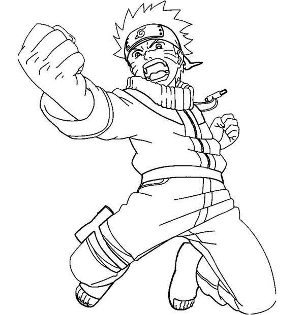 naruto free coloring pages - photo #17
