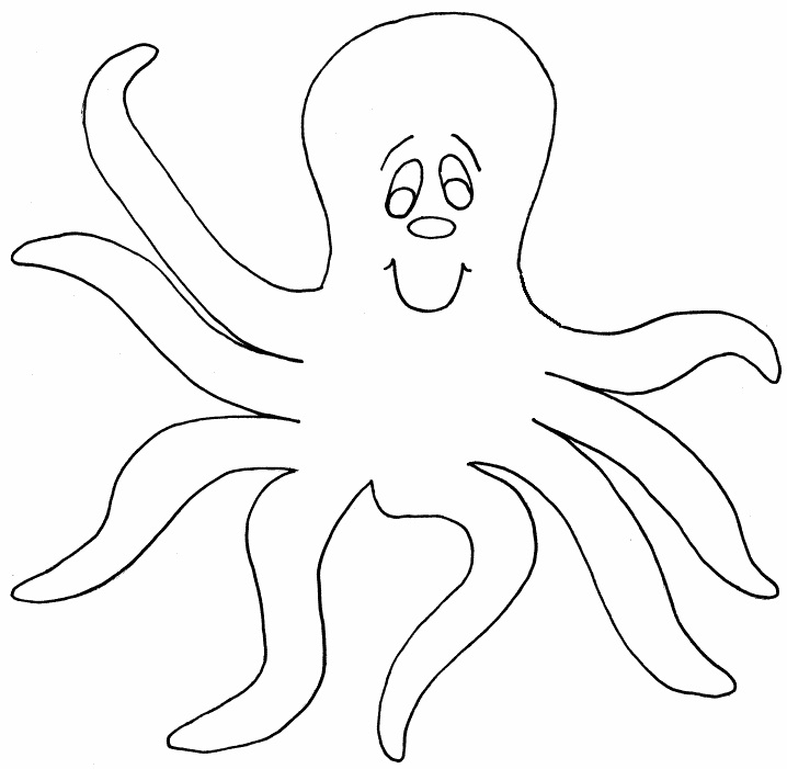 printable coloring pages octopus - photo #50